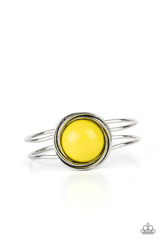 Take It From The POP! - Yellow - Paparazzi Bracelet Image