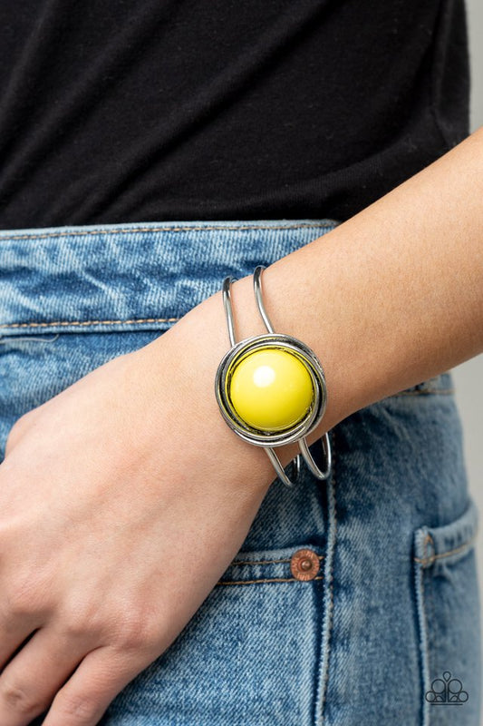 Take It From The POP! - Yellow - Paparazzi Bracelet Image