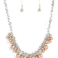 Positively PEARL-escent - Brown - Paparazzi Necklace Image