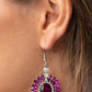 Big Time Twinkle - Pink - Paparazzi Earring Image