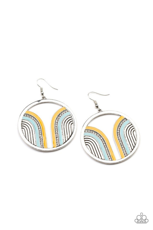 Delightfully Deco - Multi - Paparazzi Earring Image