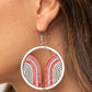 Delightfully Deco - Red - Paparazzi Earring Image