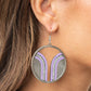 Delightfully Deco - Purple - Paparazzi Earring Image