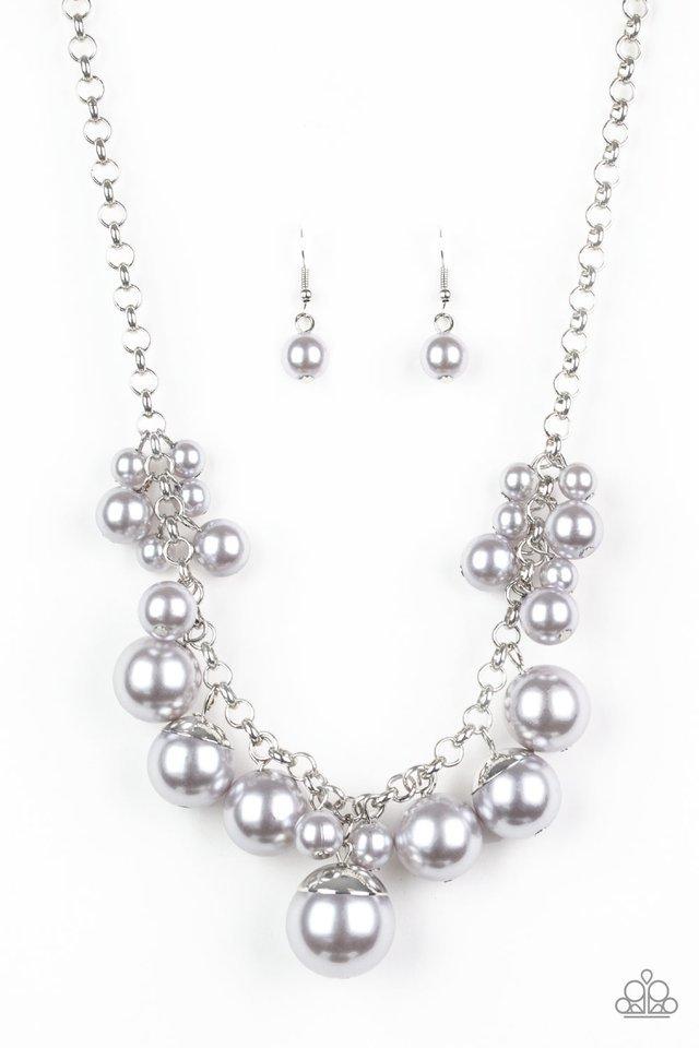 Paparazzi Necklace ~ Broadway Belle - Silver