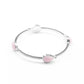 Dewdrop Dancing - Pink - Paparazzi Bracelet Image