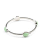 Dewdrop Dancing - Green - Paparazzi Bracelet Image