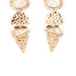 Earthy Extravagance - Gold - Paparazzi Earring Image