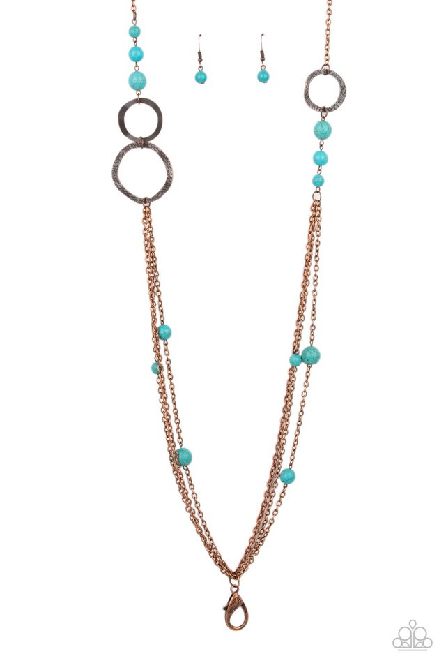 ​Local Charm - Copper - Paparazzi Necklace Image