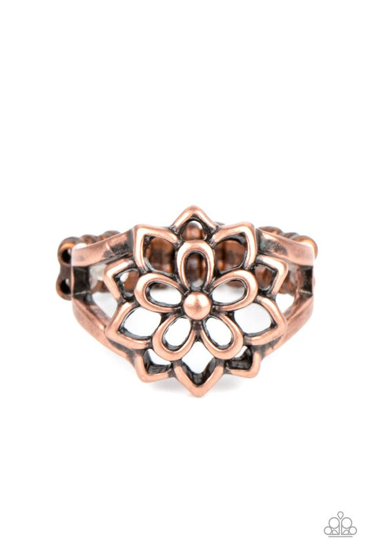 ​Prana Paradise - Copper - Paparazzi Ring Image