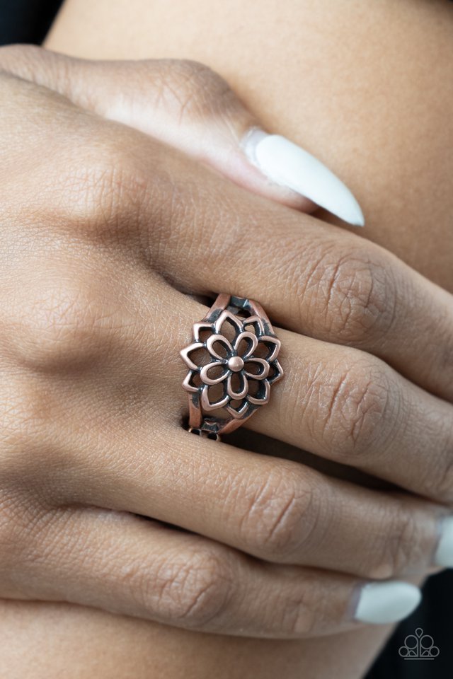 ​Prana Paradise - Copper - Paparazzi Ring Image