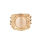 ​Blooming Enchantment - Gold - Paparazzi Ring Image