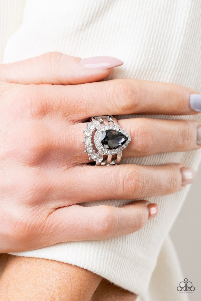 ​Elegantly Cosmopolitan - Silver - Paparazzi Ring Image