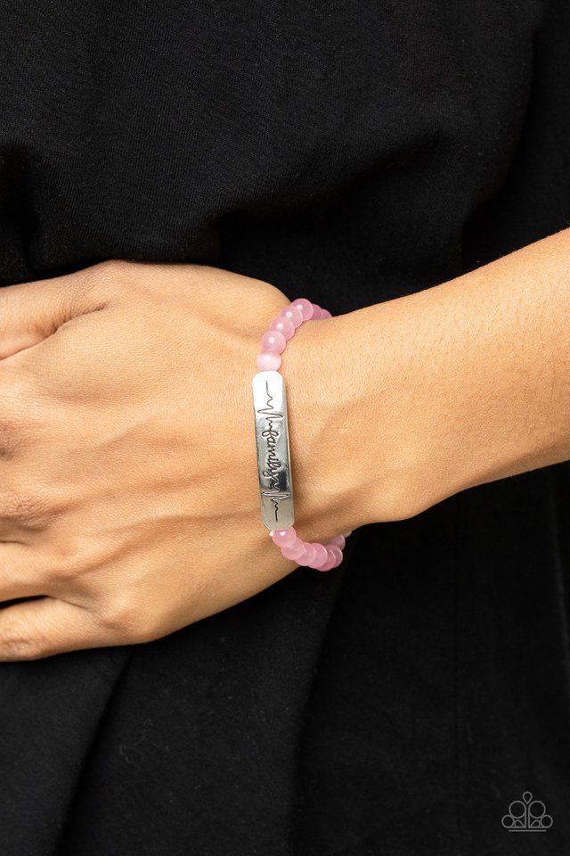 ​Family is Forever - Pink - Paparazzi Bracelet Image