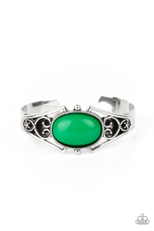 ​Springtime Trendsetter - Green - Paparazzi Bracelet Image