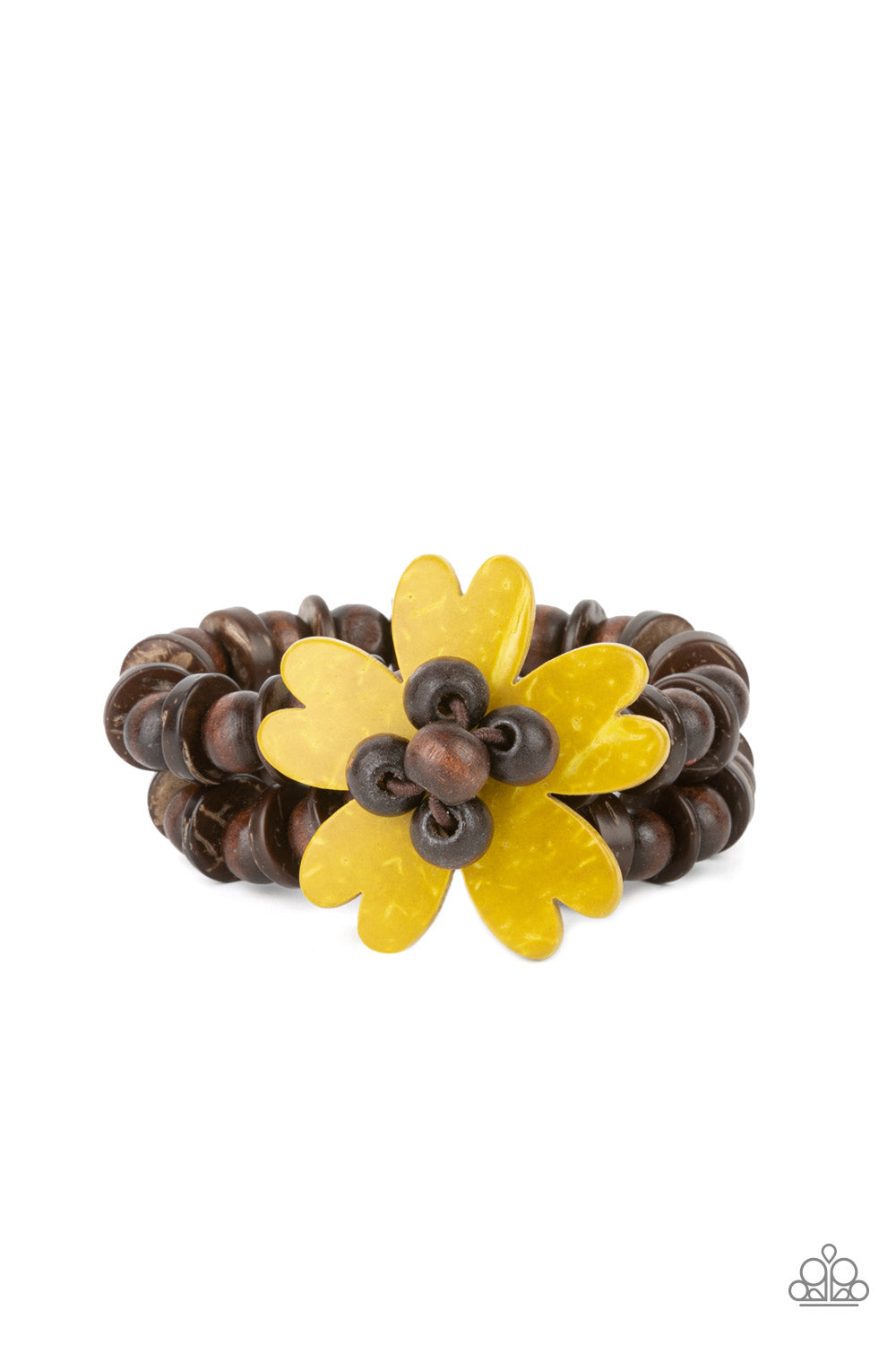 Pulsera Paparazzi ~ Sabor Tropical - Amarillo