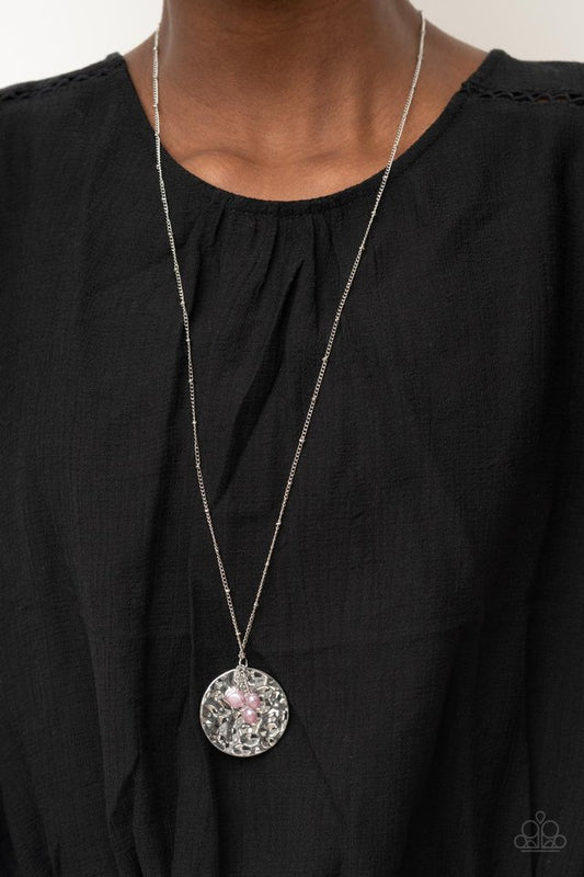 Seaside Shimmer - Purple - Paparazzi Necklace Image
