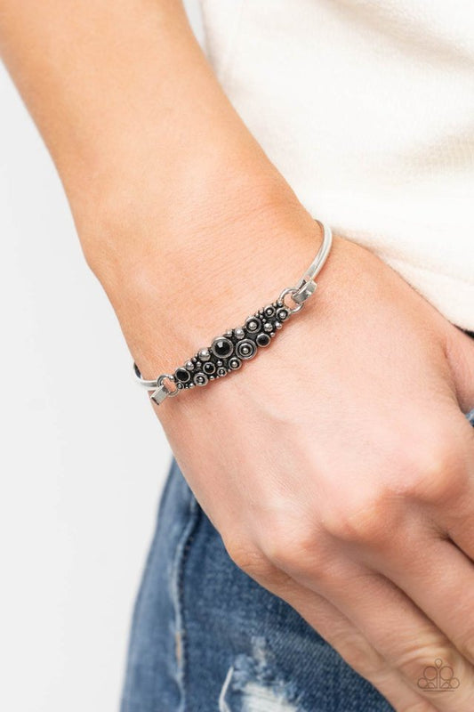 ​Bubbling Whimsy - Black - Paparazzi Bracelet Image