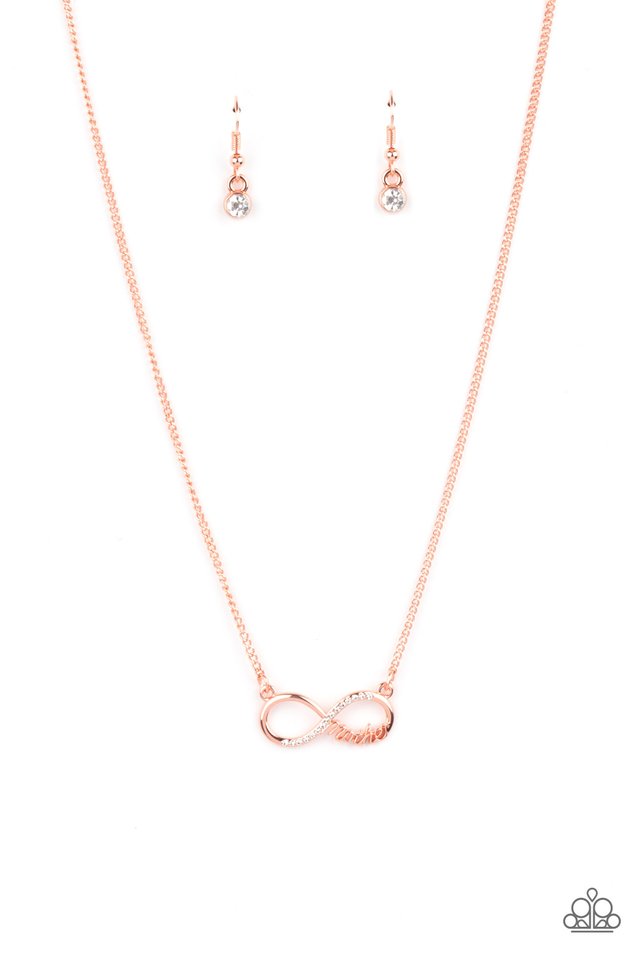 ​Forever Your Mom - Copper - Paparazzi Necklace Image