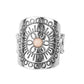 ​Radiating Whimsy - Brown - Paparazzi Ring Image