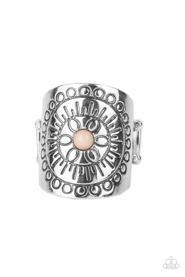 ​Radiating Whimsy - Brown - Paparazzi Ring Image