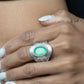 ​Calm And Classy - Green - Paparazzi Ring Image