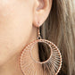 ​Artisan Applique - Copper - Paparazzi Earring Image