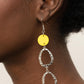 Surfside Shimmer - Yellow - Paparazzi Earring Image