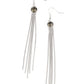 ​Always In Motion - Silver - Paparazzi Earring Image