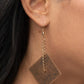 ​Block Party Posh - Copper - Paparazzi Earring Image