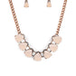 ​Above The Clouds - Copper - Paparazzi Necklace Image