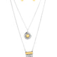 Sunburst Rustica - Yellow - Paparazzi Necklace Image