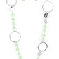 ​Sea Glass Wanderer - Green - Paparazzi Necklace Image