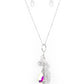 ​On The Basis Of Baubles - White - Paparazzi Necklace Image