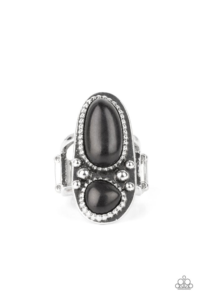 ​Magical Mesas - Black - Paparazzi Ring Image