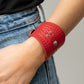 ​Orange County - Red - Paparazzi Bracelet Image