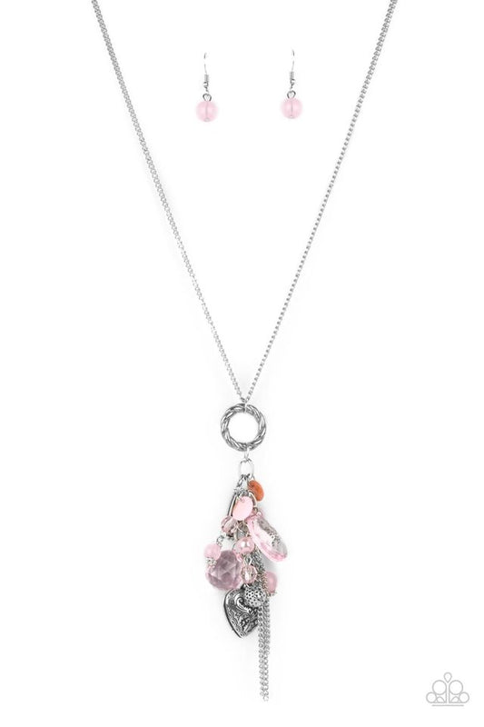 AMOR to Love - Pink - Paparazzi Necklace Image