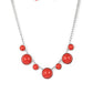 ​Prismatically POP-tastic - Red - Paparazzi Necklace Image
