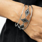 ​Desert Diamondback - Black - Paparazzi Bracelet Image