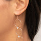 Refined Society - Copper - Paparazzi Earring Image