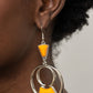 ​Deco Dancing - Orange - Paparazzi Earring Image
