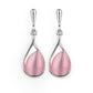 ​Pampered Glow Up - Pink - Paparazzi Earring Image