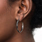 ​On The Brink - Black - Paparazzi Earring Image