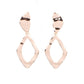 Industrial Gallery - Rose Gold - Paparazzi Earring Image