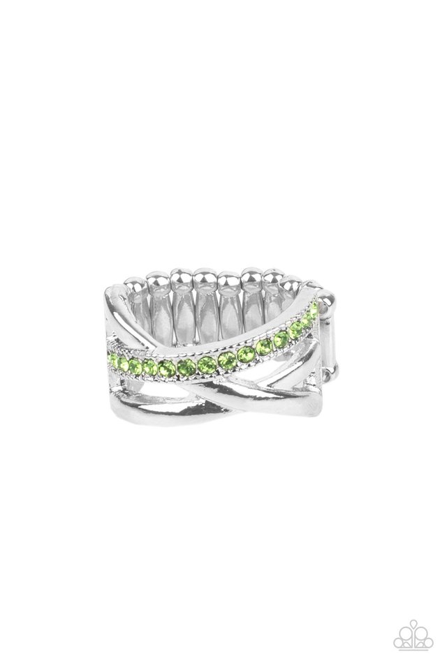 Forever Flawless - Green - Paparazzi Ring Image