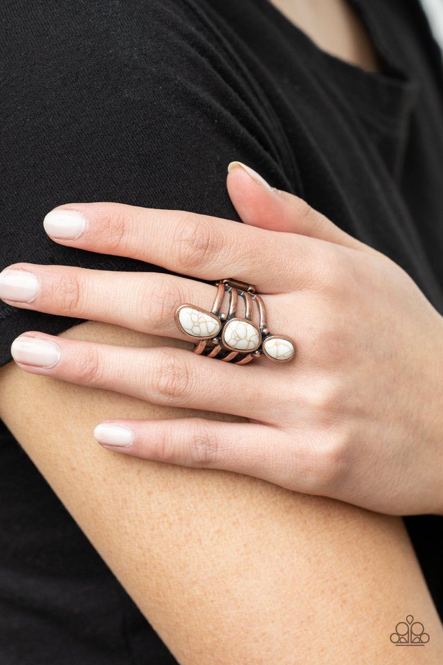 ​Extra Eco - Copper - Paparazzi Ring Image