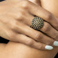 Magically Moroccan - Brass - Paparazzi Ring Image