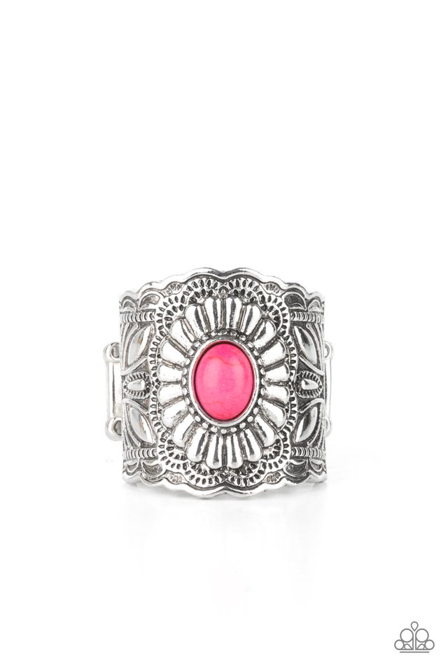 ​Exquisitely Ornamental - Pink - Paparazzi Ring Image