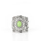 ​Exquisitely Ornamental - Green - Paparazzi Ring Image