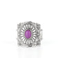 Exquisitely Ornamental - Purple - Paparazzi Ring Image