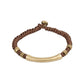 ​Grounded in Grit - Brown - Paparazzi Bracelet Image